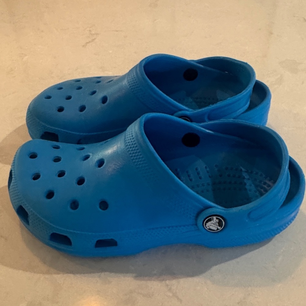 CROCS Kids Aqua Blue Water Shoes